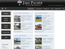 Tablet Screenshot of jakepalmer.ca